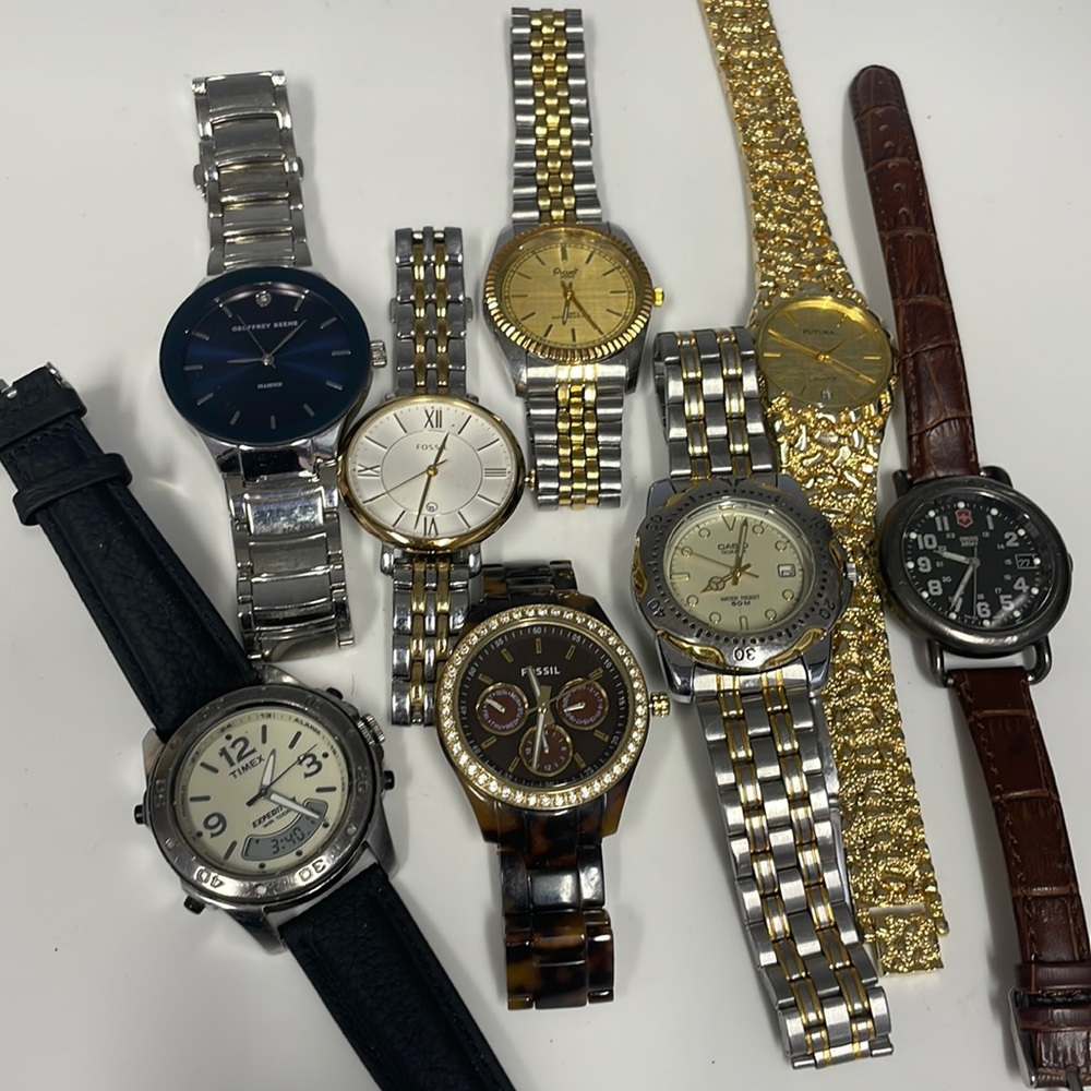 Mens Watches Lot bundle 8 total High End !!!